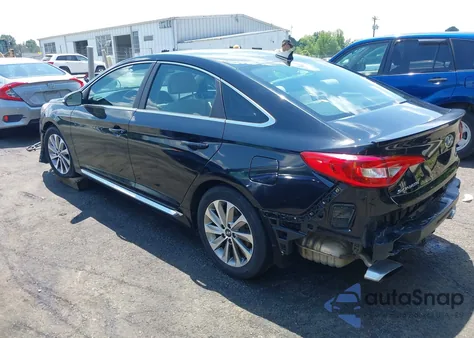 2017 Hyundai Sonata Sport z USA, uszkodzony, nr VIN 5NPE34AF7HH542055